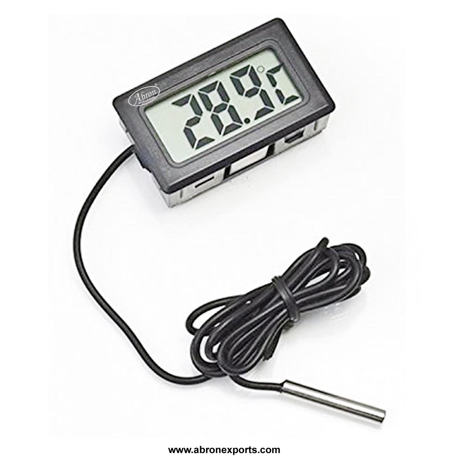 Digital Thermometer LCD Digital 50C With Probe For Lab AB-250DTP Aquarium Water 10pc Abron AP-946DTP AB-250DTP